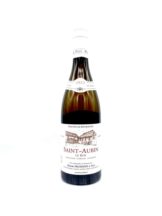 Henri Prudhon 'Le Ban' Saint-Aubin Blanc 2022