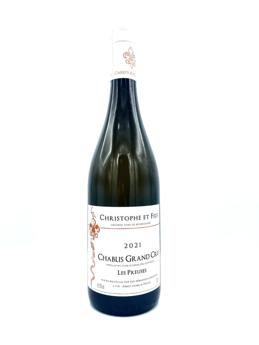 Domaine Christophe et Fils 'Les Preuses' Chablis Grand Cru 2021
