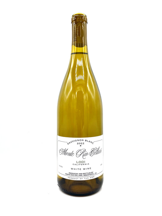 Monte Rio Cellars, Lodi Sauvignon Blanc 2023