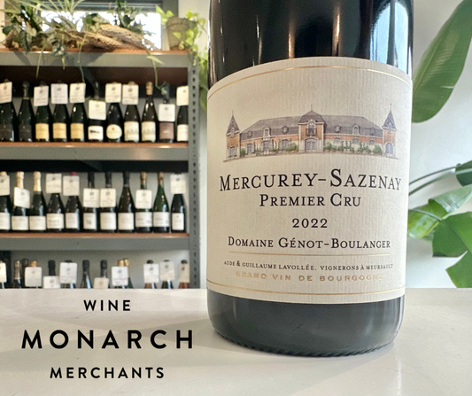 Newsletter: 2022 Genot Boulander Mercurey Sazenay