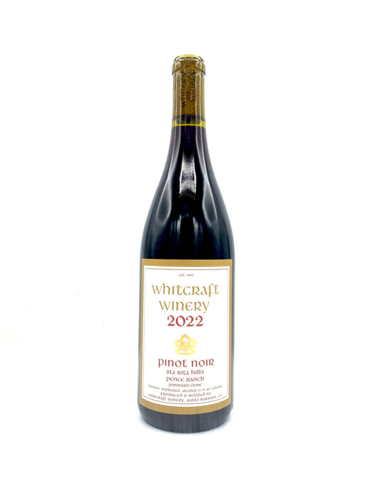 Whitcraft 'Pence Ranch, Pommard Clone' Pinot Noir 2022