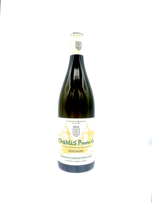 Domaine Gérard Duplessis 'Montmains' 1er Cru Chablis 2018