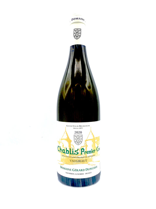Domaine Gérard Duplessis 'Vaugiraut' Chablis 1er Cru 2020