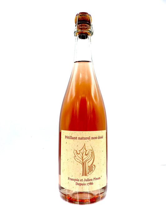 François & Julien Pinon, Pétillant Naturel Non-Dosé Rosé 2022