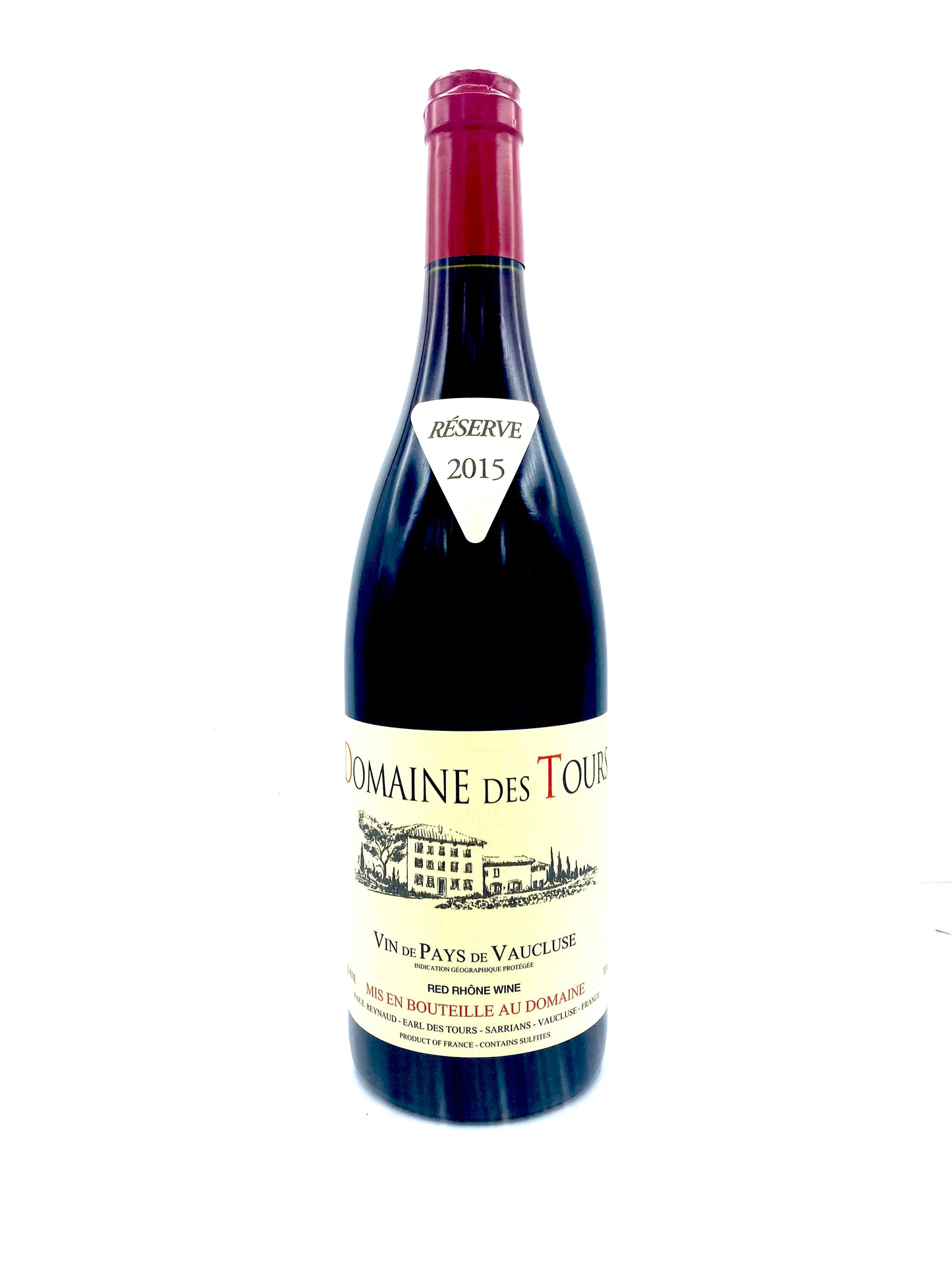 Domaine des Tours, VDP Vaucluse Rouge 2015