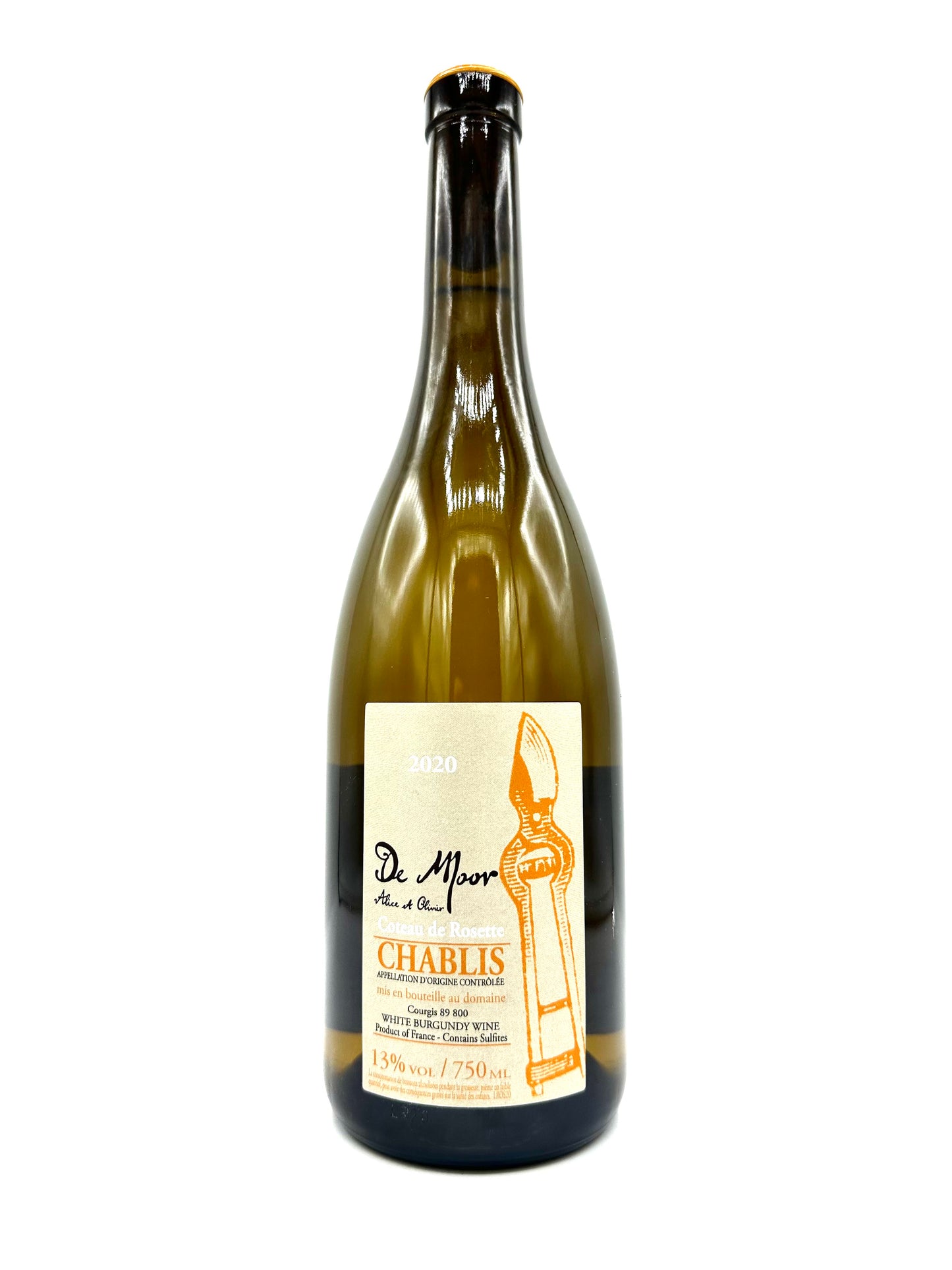 Alice et Olivièr De Moor 'Coteau de Rosette' Chablis 2020