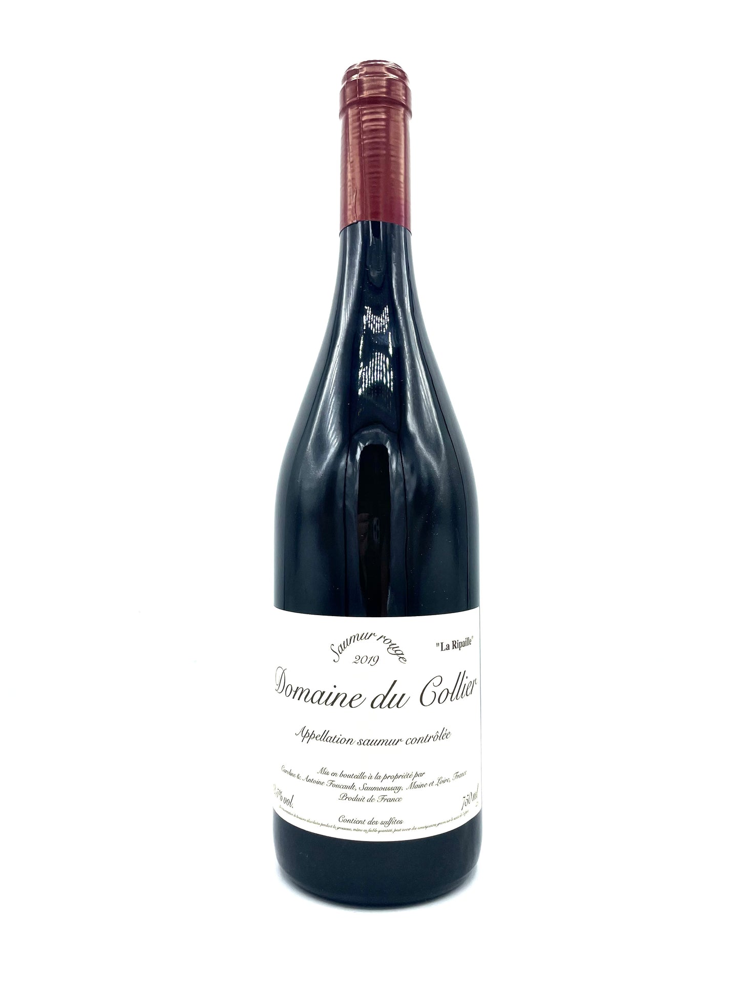 Domaine du Collier 'La Ripaille' Saumur Rouge 2019
