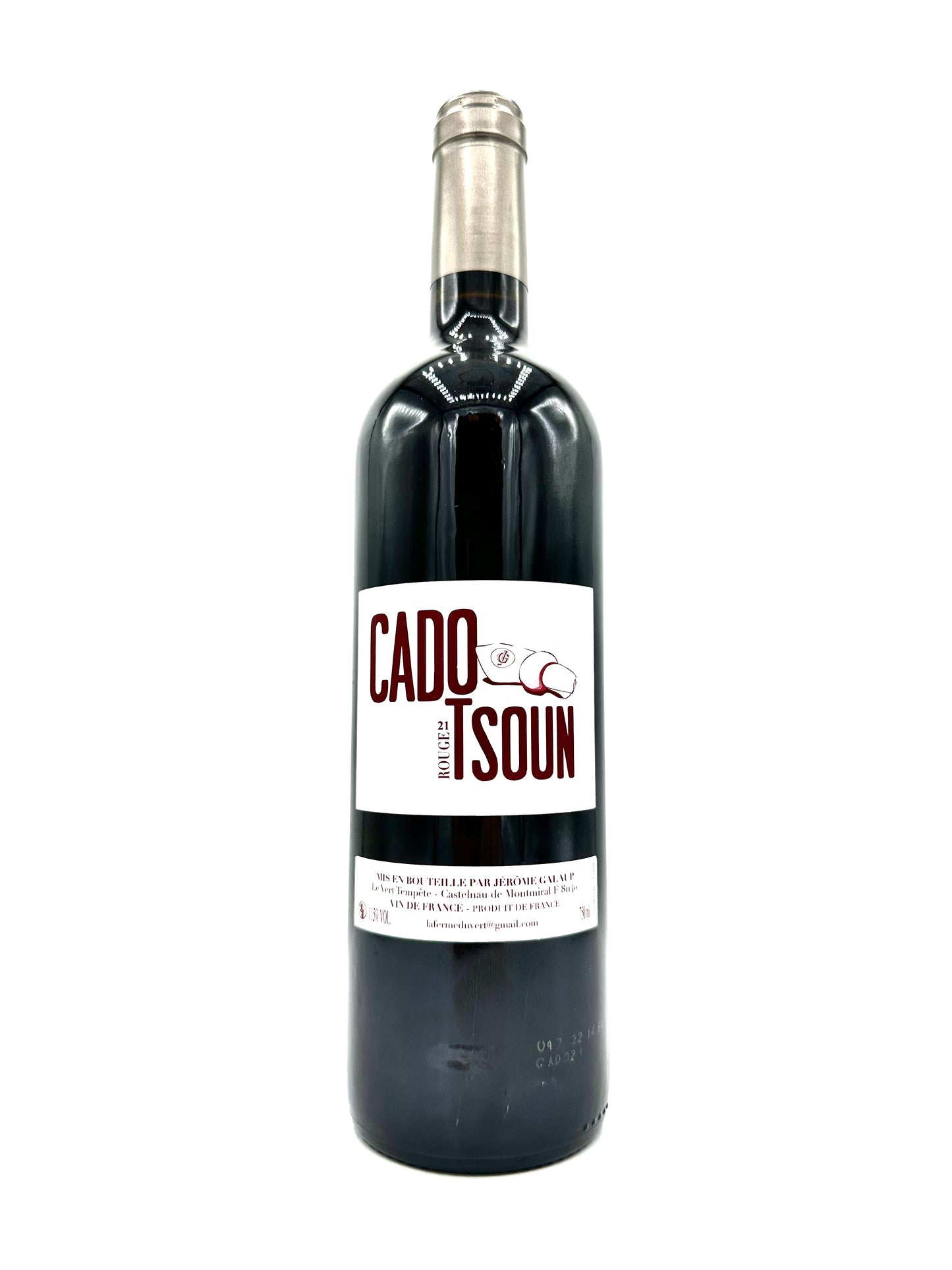 La Ferme du Vert 'Cado Tsoun' VdF Rouge 2021