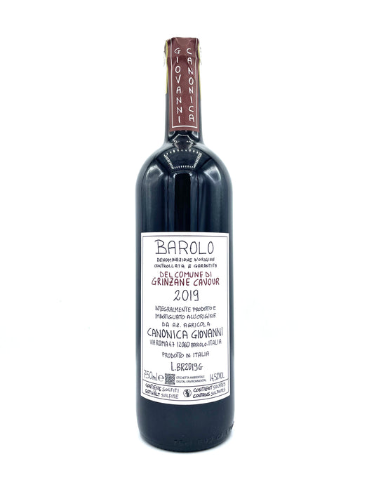 Giovanni Canonica 'Del Comune di Grinzane Cavour' Barolo 2020