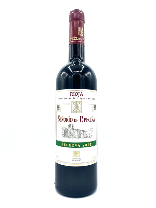Señorío de P. Peciña, Rioja Reserva 2017