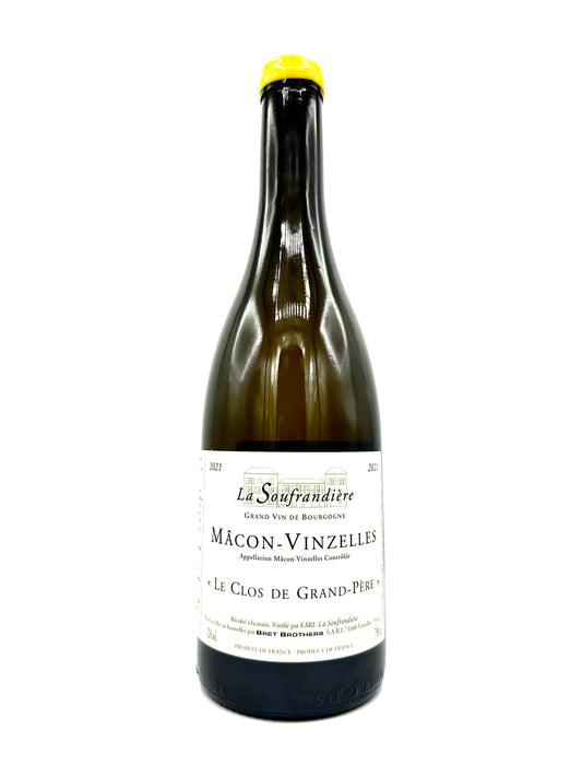 La Soufrandière 'Le Clos de Grand-Père' Mâcon-Vinzelles 2022