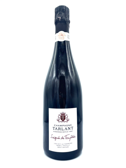 Champagne Tarlant 'Saignée des Tempêtées' Brut Nature Rosé 2015