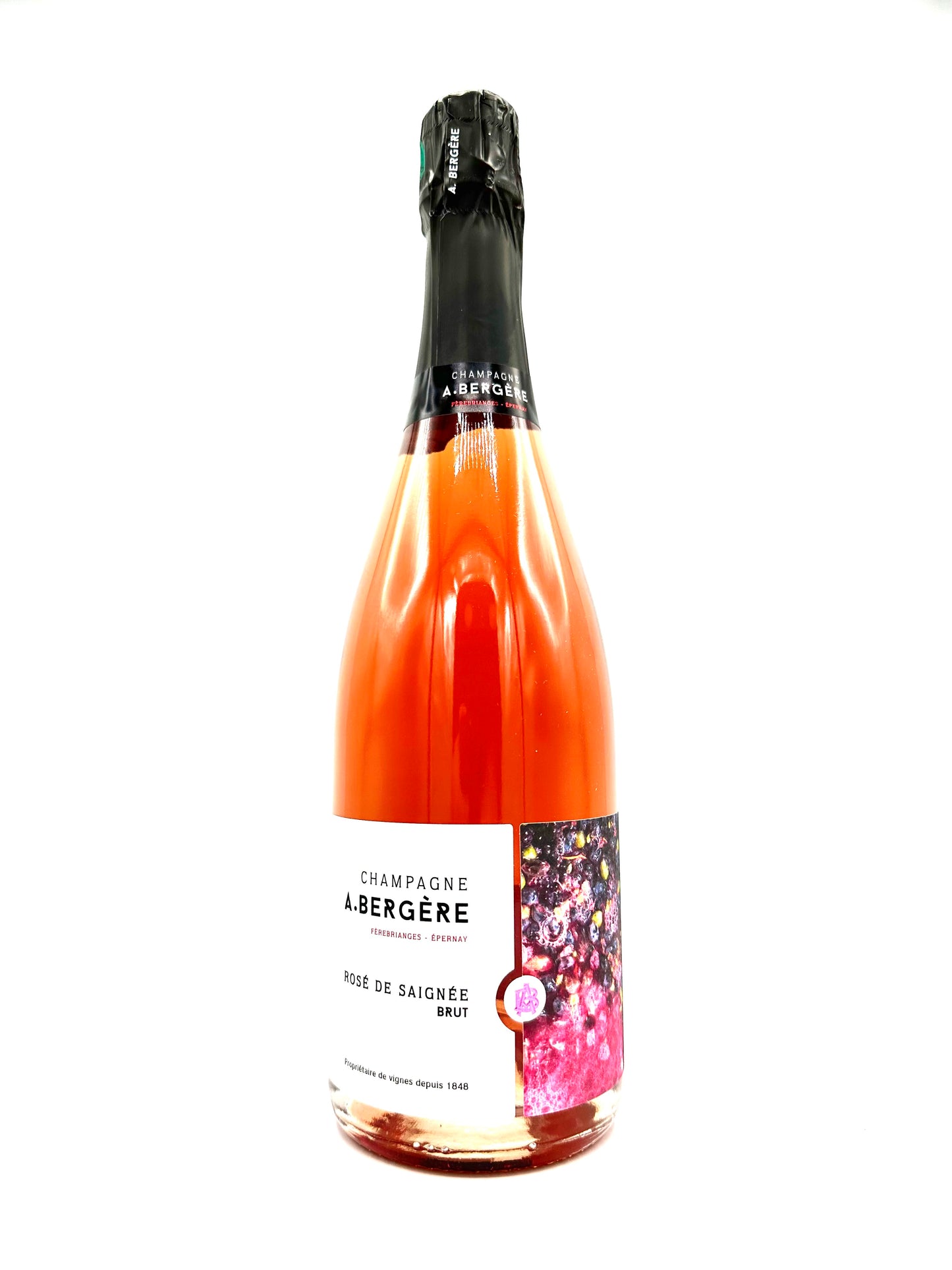 Champagne A. Bergère, Rosé de Saignée NV