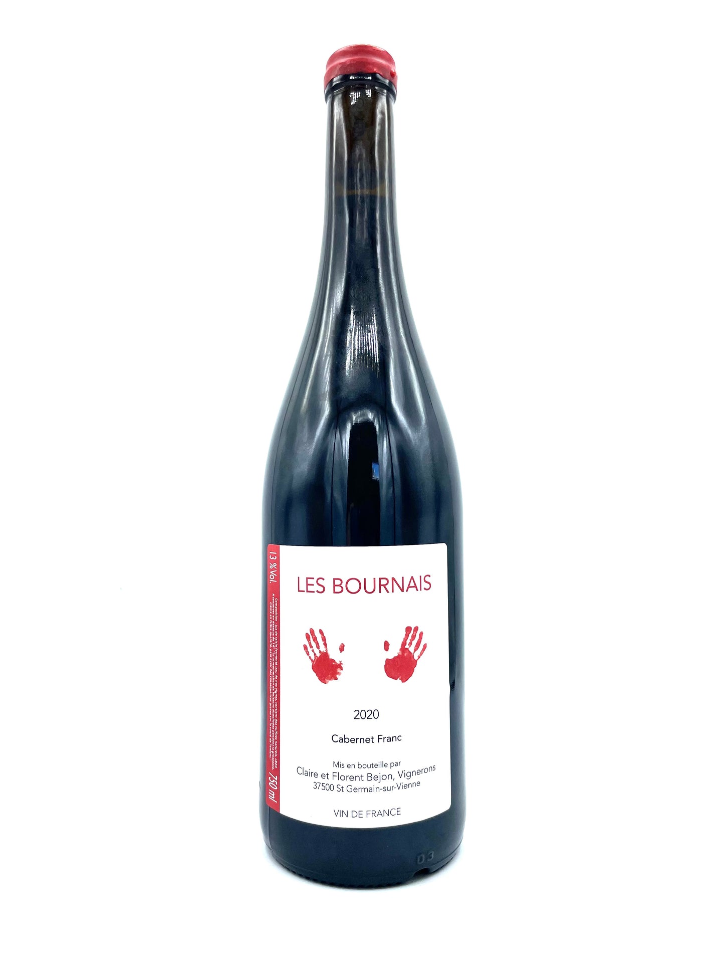 Claire et Florent Bejon 'Les Bournais' Cabernet Franc VdF 2021