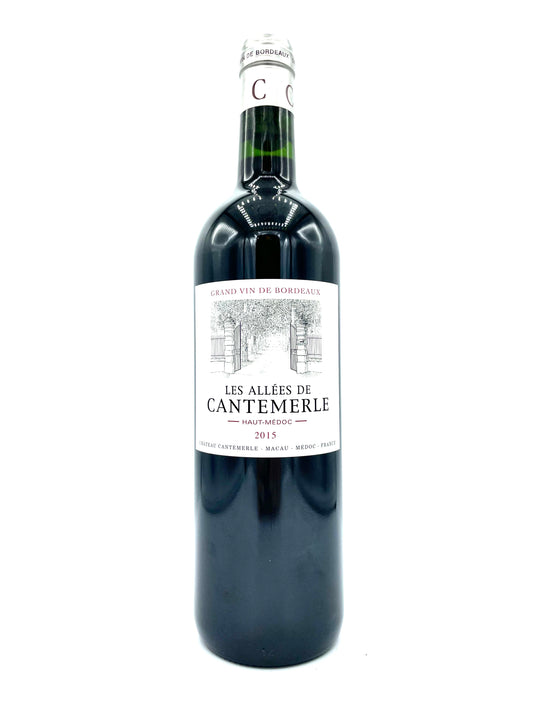 Château Cantemerle 'Les Allées de Cantemerle' Haut-Médoc 2015