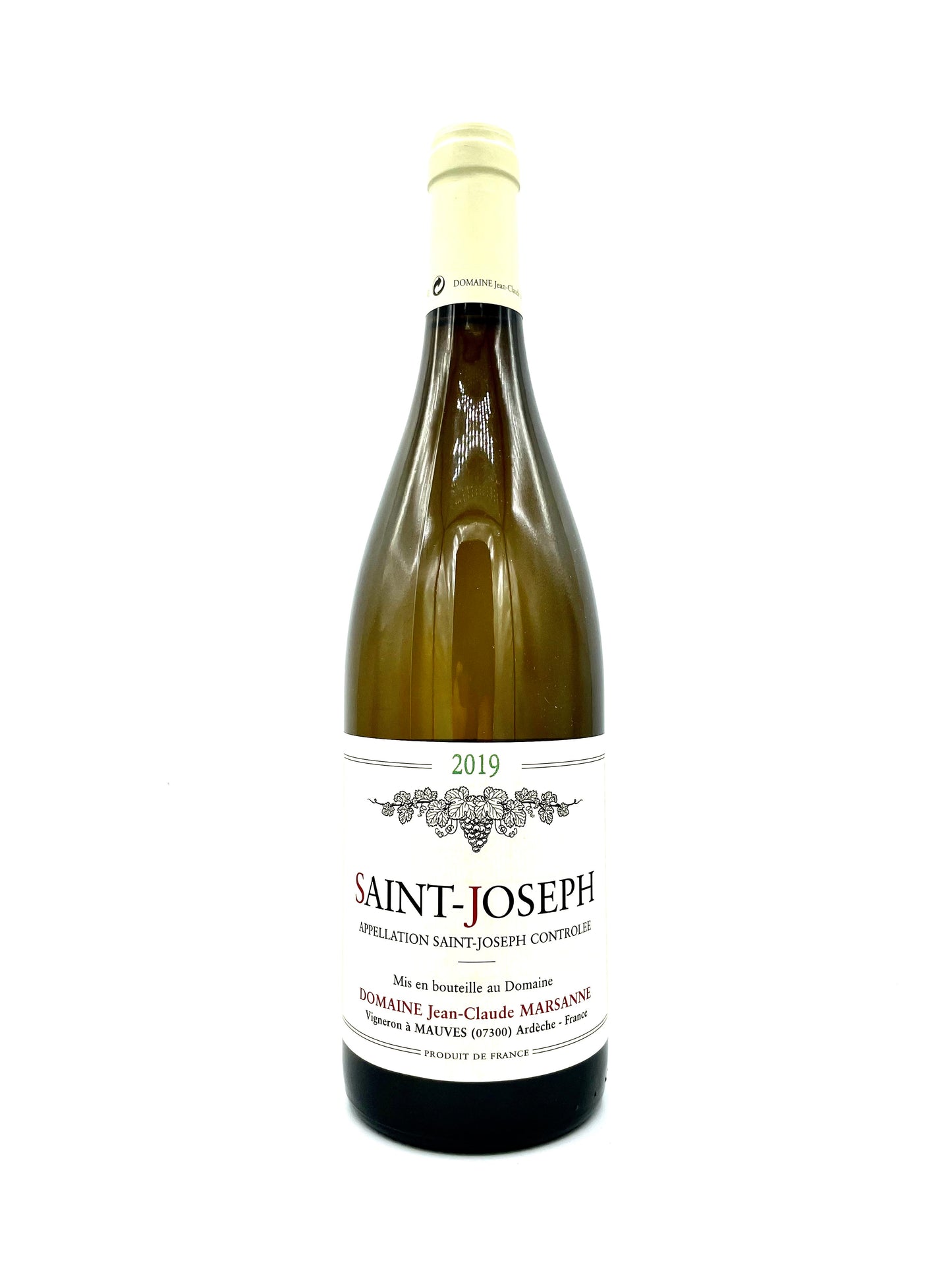 Jean-Claude Marsanne, Saint-Joseph Blanc 2019