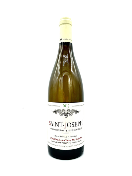 Jean-Claude Marsanne, Saint-Joseph Blanc 2019