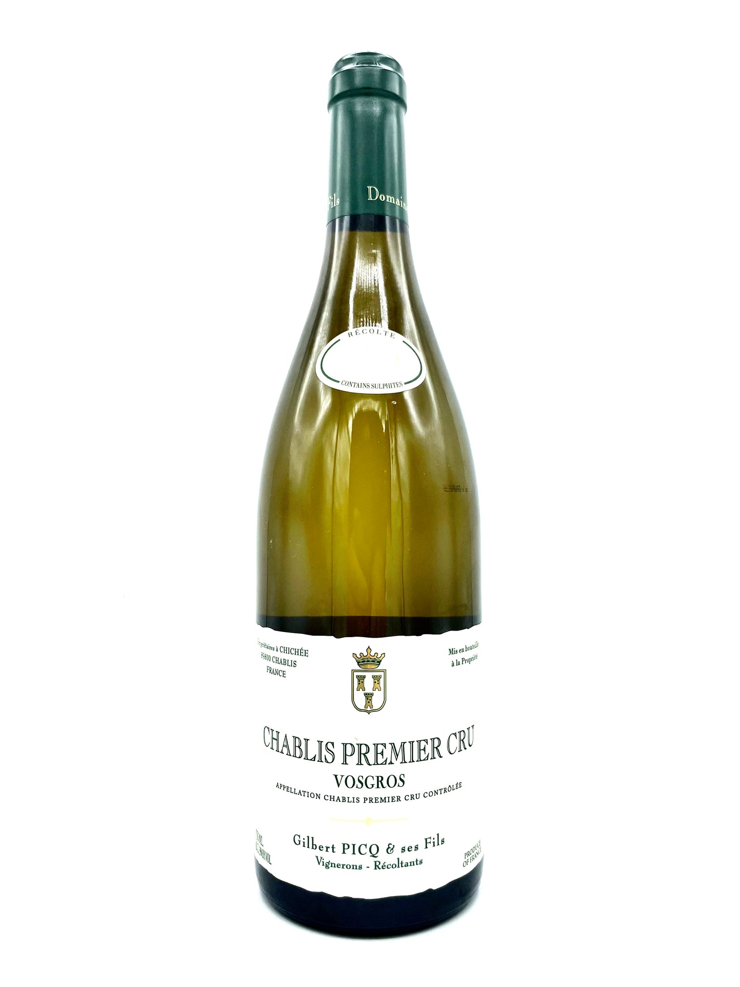 Gilbert Picq 'Vosgros' Chablis 1er Cru 2020