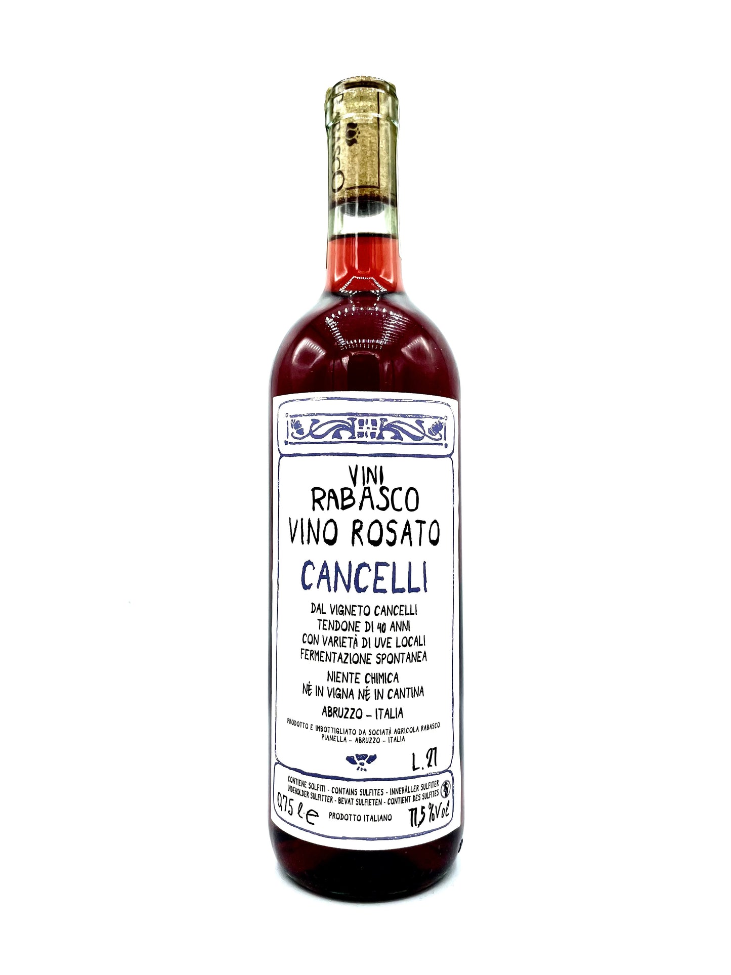 Vini Rabasco 'Cancelli' Rosato 2021