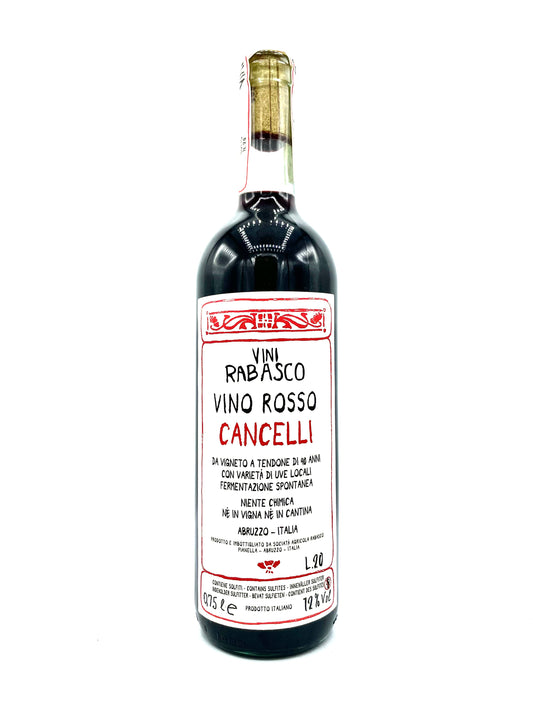 Vini Rabasco 'Cancelli' Rosso 2020