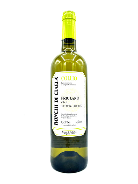Ronchi di Cialla, Collio Friulano 2021
