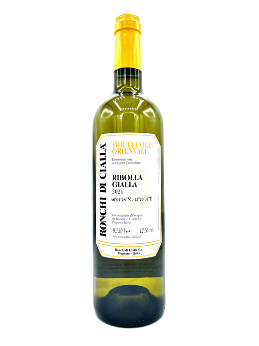 Ronchi di Cialla, Friuli Ribolla Gialla 2021