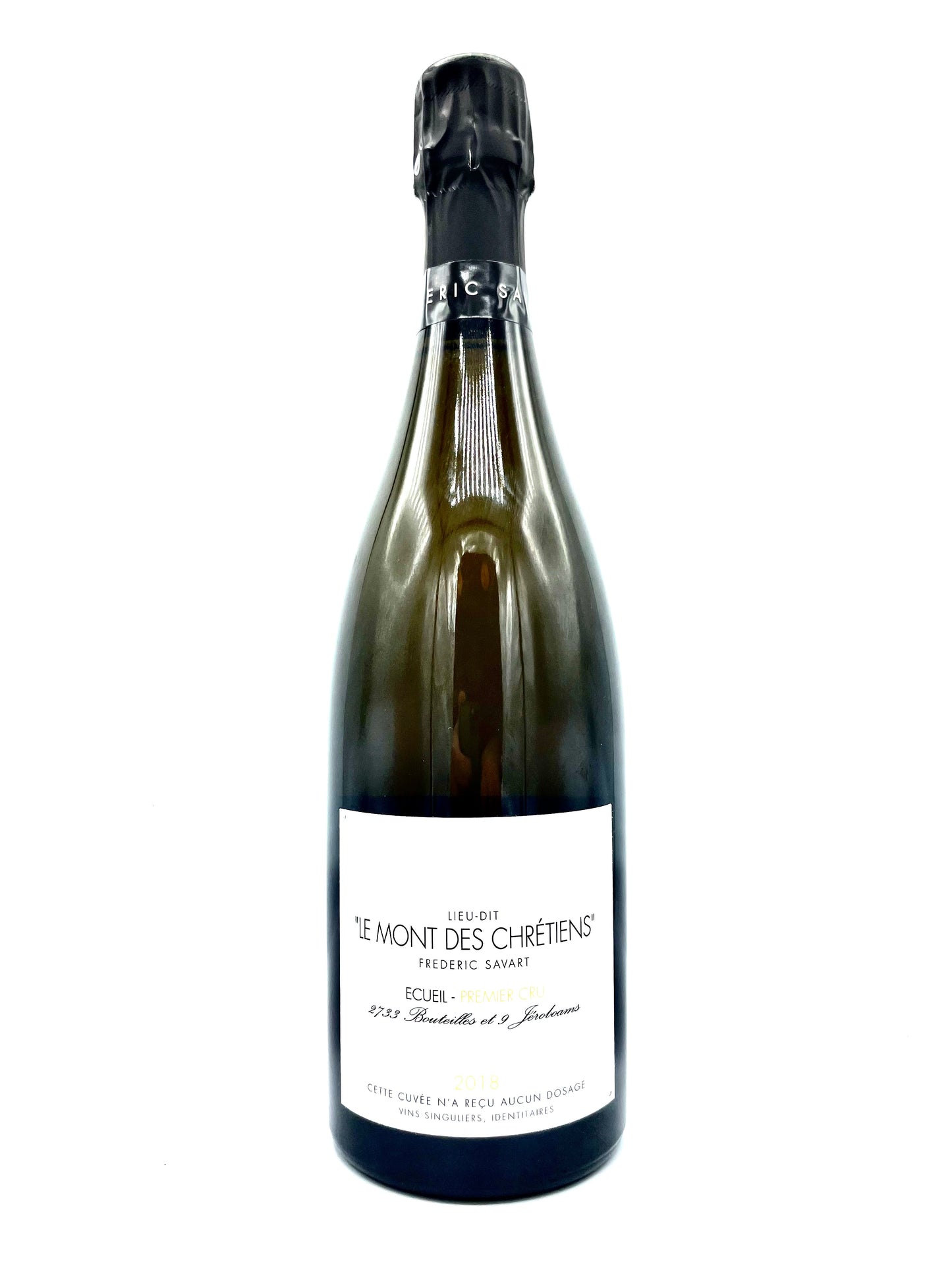 Frederic Savart 'Le Mont des Chrétiens' 1er Cru 2018