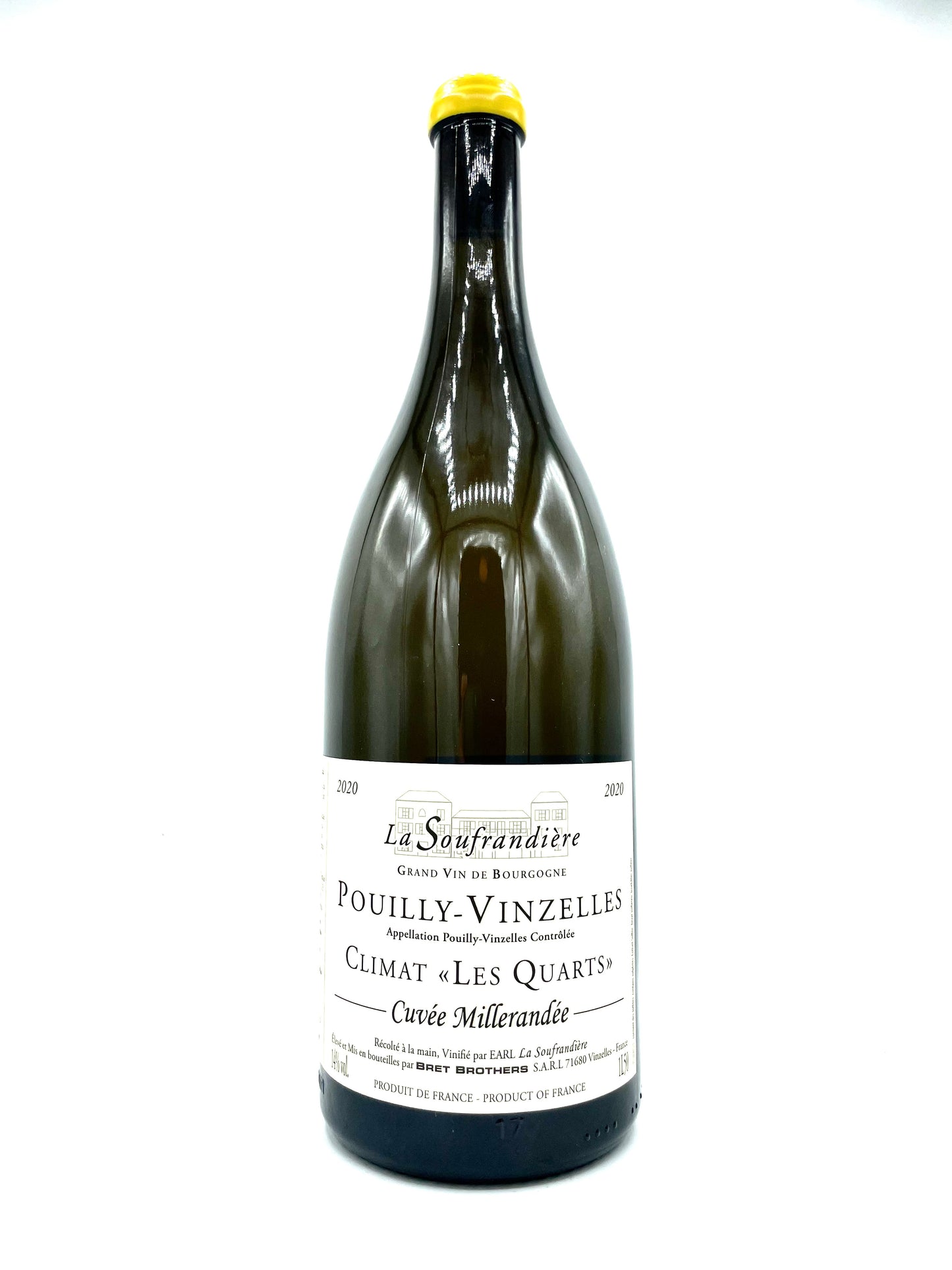 La Soufrandière 'Les Quarts' Pouilly-Vinzelles 2020 (1.5L)