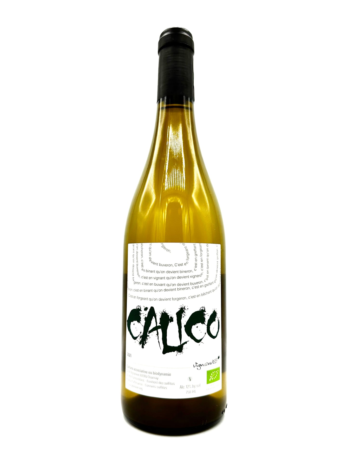 Éric Texier 'Calico' VdF Blanc 2021