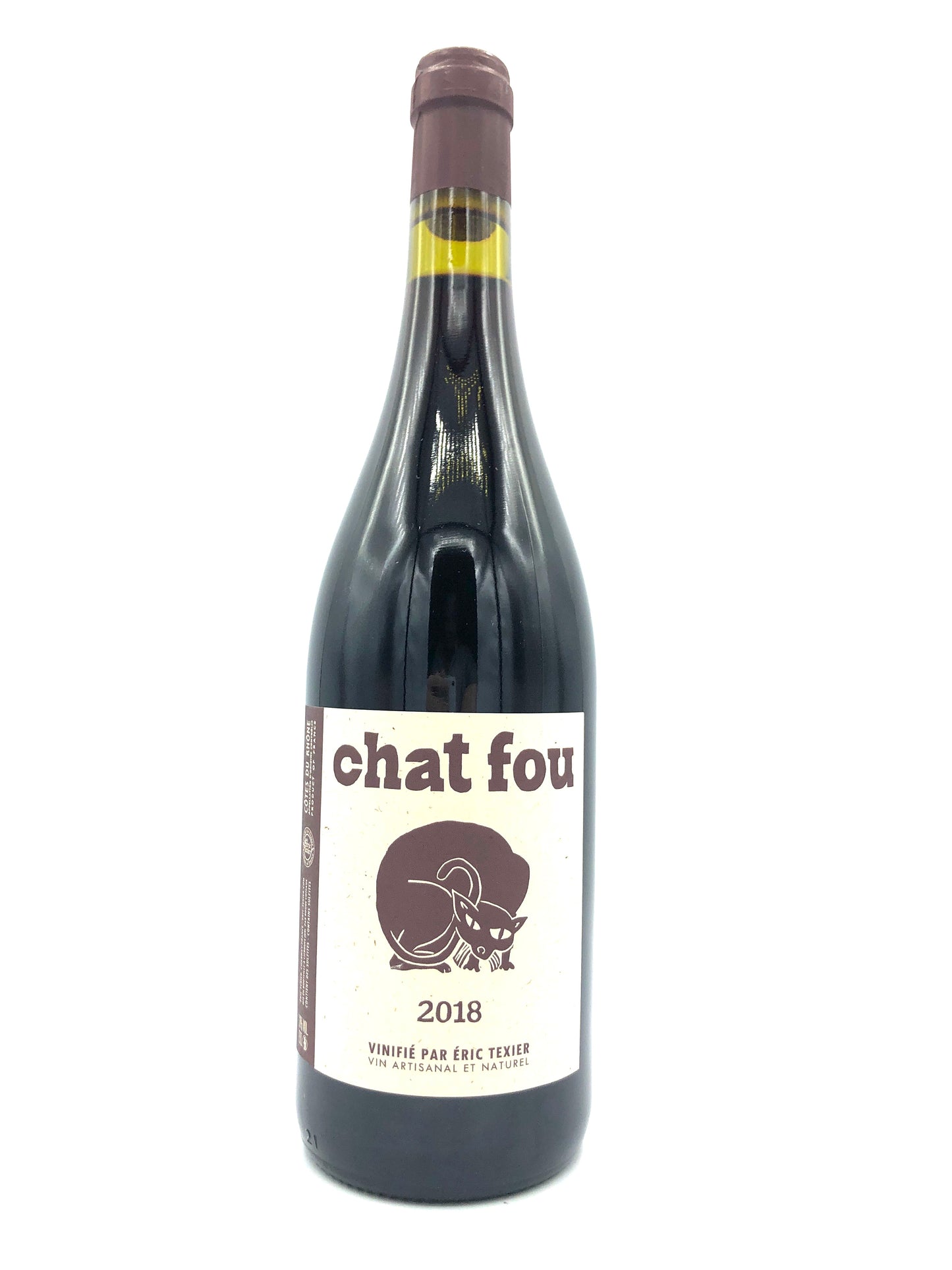 Domaine Eric Texier 'Chat Fou' Côtes du Rhône 2022