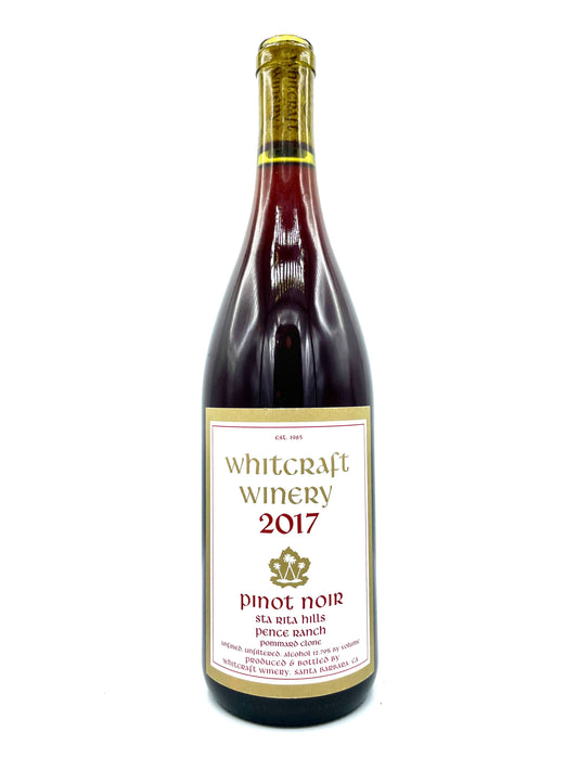 Whitcraft 'Pence Ranch, Pommard Clone' Pinot Noir 2017